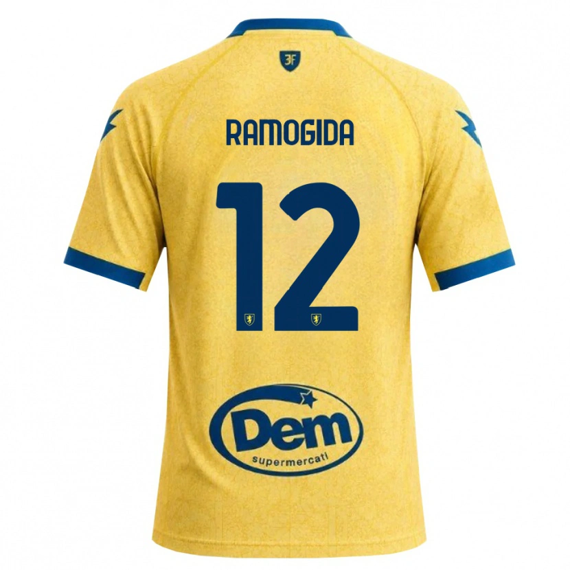 Danxen Dames Tommaso Ramogida #12 Khaki Zwart Blauw Thuisshirt Thuistenue 2026/27 T-Shirt België
