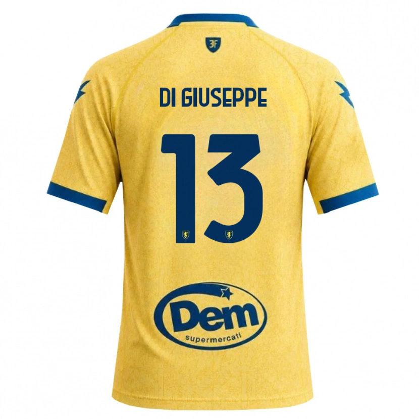 Danxen Dames Cristian Di Giuseppe #13 Khaki Zwart Blauw Thuisshirt Thuistenue 2026/27 T-Shirt België
