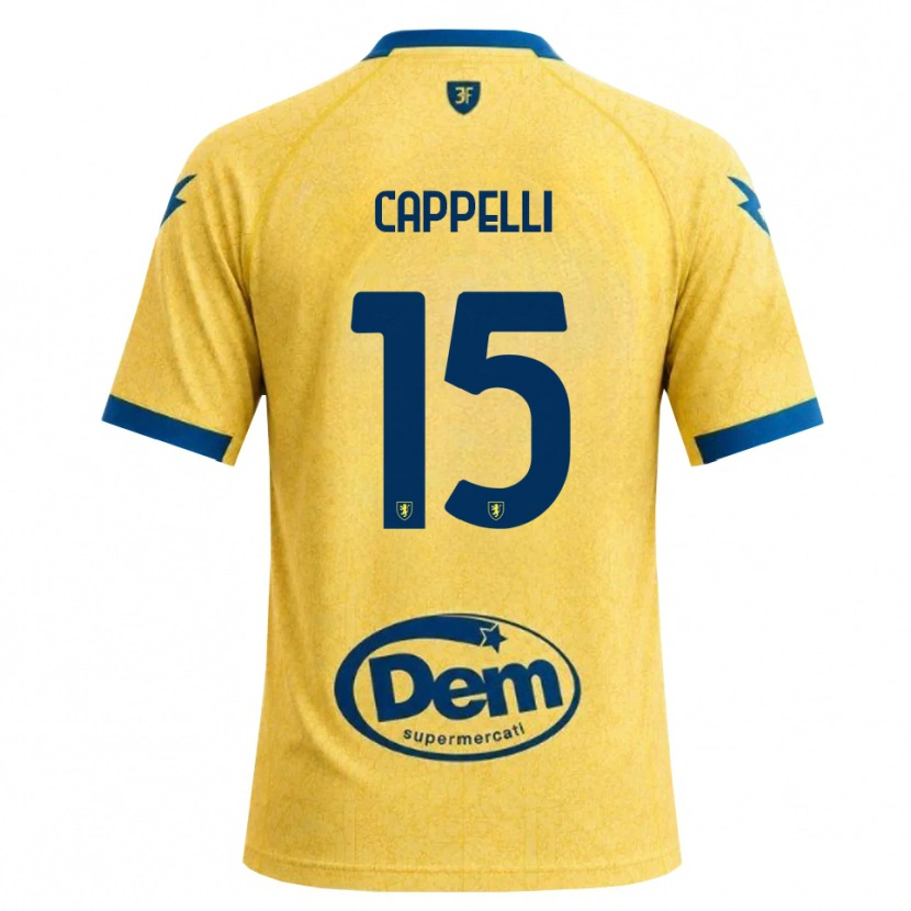 Danxen Dames Rocco Cappelli #15 Khaki Zwart Blauw Thuisshirt Thuistenue 2026/27 T-Shirt België