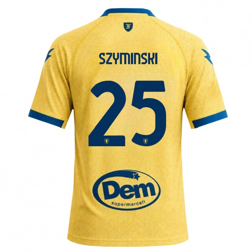 Danxen Dames Przemyslaw Szyminski #25 Khaki Zwart Blauw Thuisshirt Thuistenue 2026/27 T-Shirt België