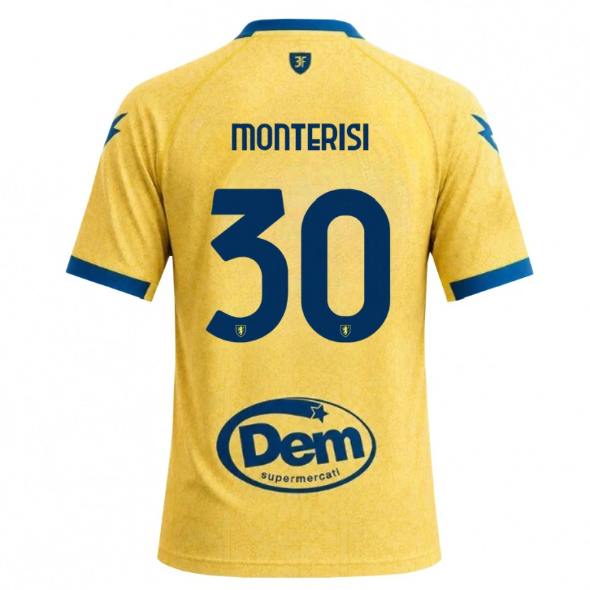 Danxen Dames Ilario Monterisi #30 Khaki Zwart Blauw Thuisshirt Thuistenue 2026/27 T-Shirt België