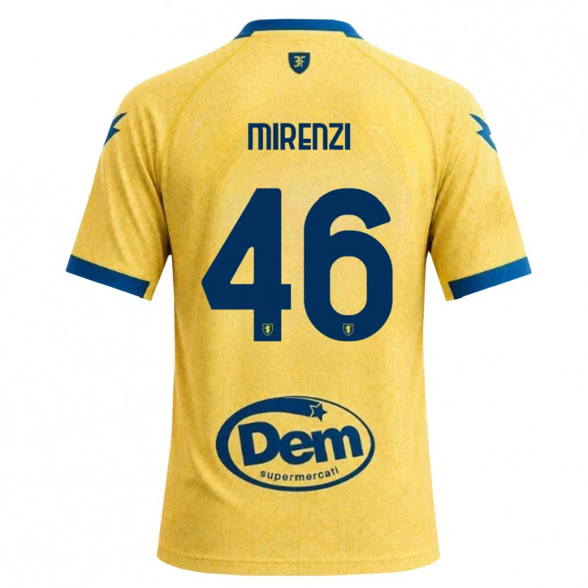 Danxen Dames Andrea Mirenzi #46 Khaki Zwart Blauw Thuisshirt Thuistenue 2026/27 T-Shirt België