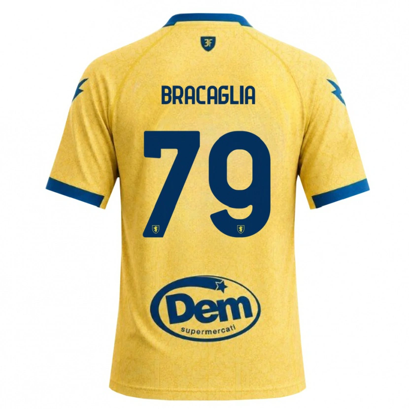 Danxen Dames Gabriele Bracaglia #79 Khaki Zwart Blauw Thuisshirt Thuistenue 2026/27 T-Shirt België