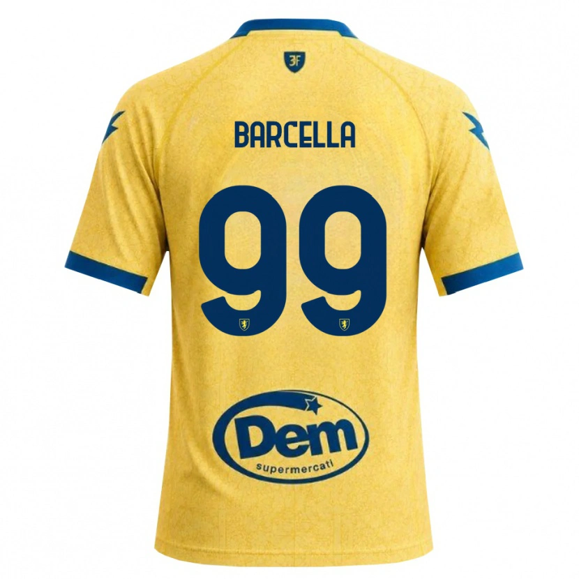 Danxen Dames Kevin Barcella #99 Khaki Zwart Blauw Thuisshirt Thuistenue 2026/27 T-Shirt België