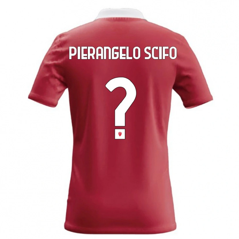 Danxen Dames Dennis Pierange Scifo #0 Rood Wit Thuisshirt Thuistenue 2026/27 T-Shirt België