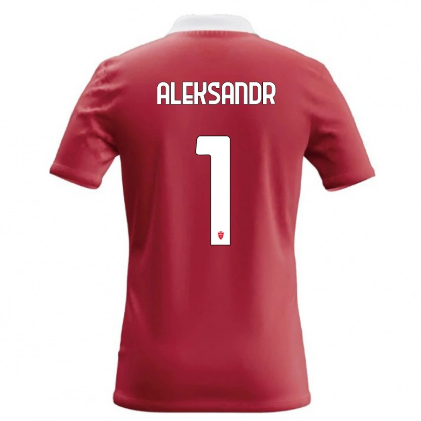 Danxen Dames Aleksandr Ballabio #1 Rood Wit Thuisshirt Thuistenue 2026/27 T-Shirt België