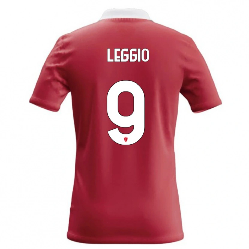 Danxen Dames Thomas Leggio #9 Rood Wit Thuisshirt Thuistenue 2026/27 T-Shirt België