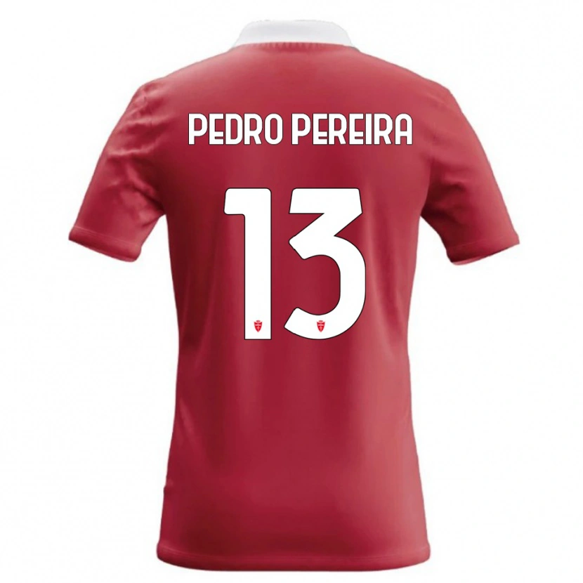 Danxen Dames Pedro Pereira #13 Rood Wit Thuisshirt Thuistenue 2026/27 T-Shirt België