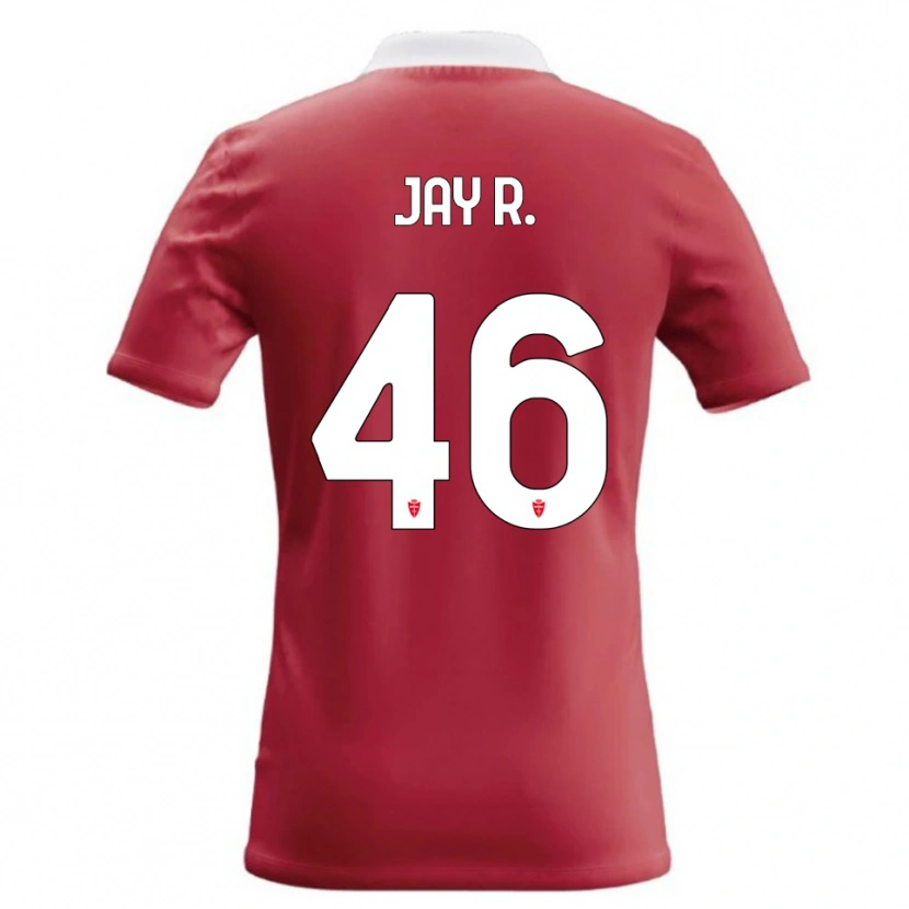 Danxen Dames Jay Robinson #46 Rood Wit Thuisshirt Thuistenue 2026/27 T-Shirt België