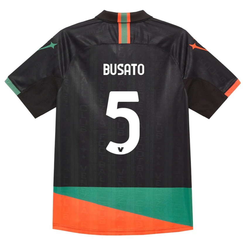 Danxen Dames Lorenzo Busato #5 Zwart Oranje Groen Thuisshirt Thuistenue 2026/27 T-Shirt België