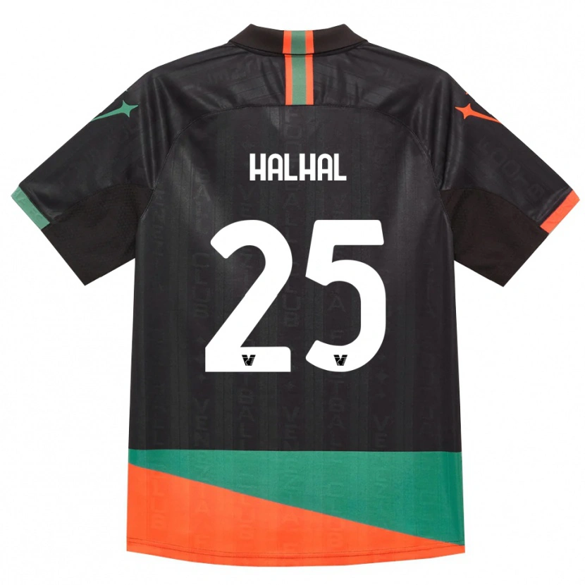 Danxen Dames Redouane Halhal #25 Zwart Oranje Groen Thuisshirt Thuistenue 2026/27 T-Shirt België