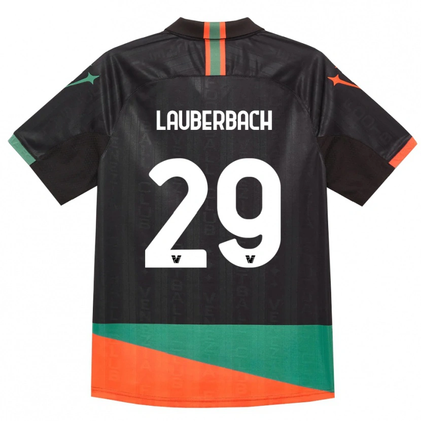 Danxen Dames Lion Lauberbach #29 Zwart Oranje Groen Thuisshirt Thuistenue 2026/27 T-Shirt België