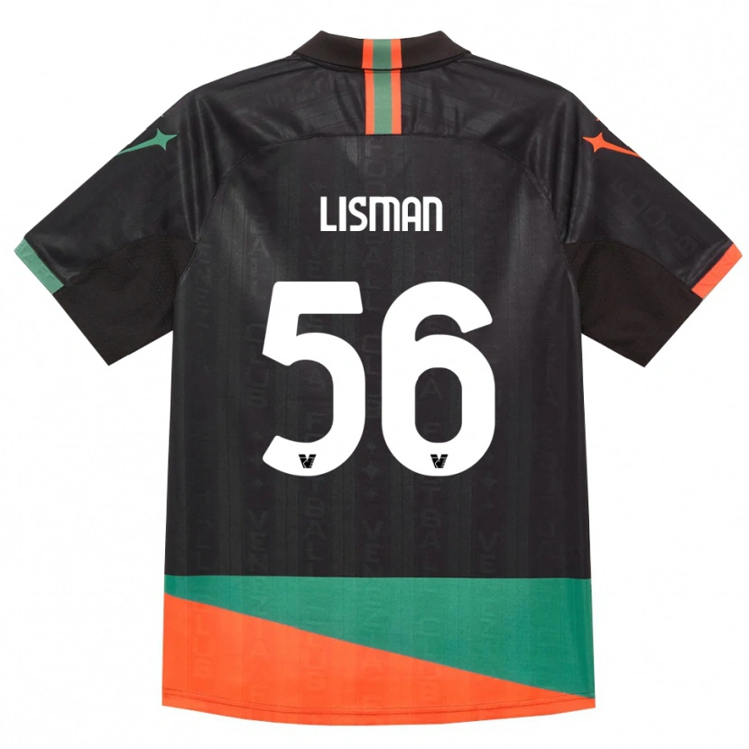 Danxen Dames Kornel Lisman #56 Zwart Oranje Groen Thuisshirt Thuistenue 2026/27 T-Shirt België