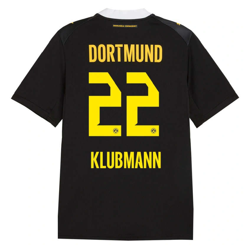 Danxen Dames Leon Klubmann #22 Zwart Rood Geel Uitshirt Uittenue 2026/27 T-Shirt België