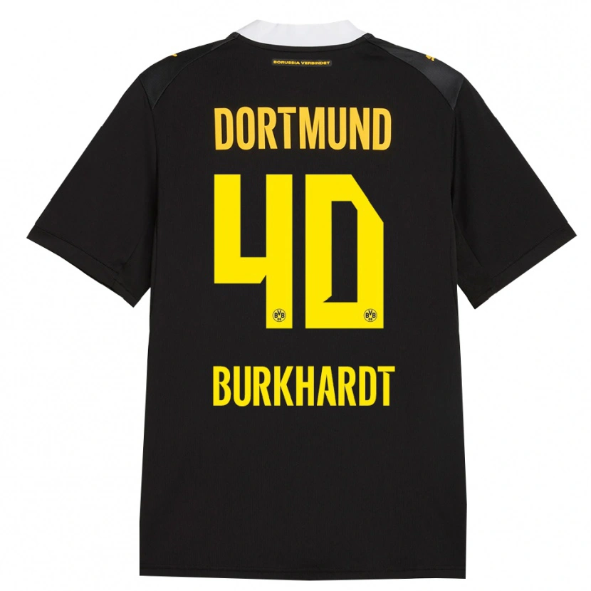 Danxen Dames Till Burkhardt #40 Zwart Rood Geel Uitshirt Uittenue 2026/27 T-Shirt België