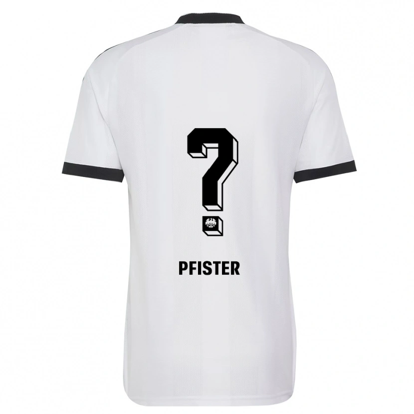 Danxen Dames Niels Pfister #0 Zwart Wit Uitshirt Uittenue 2026/27 T-Shirt België