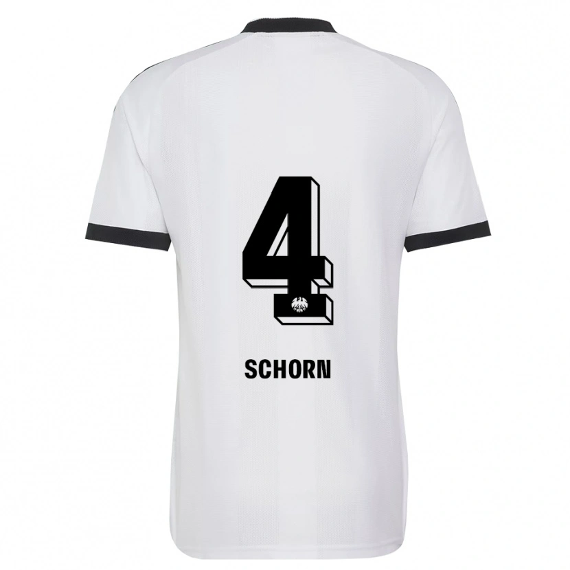 Danxen Dames Moritz Schorn #4 Zwart Wit Uitshirt Uittenue 2026/27 T-Shirt België