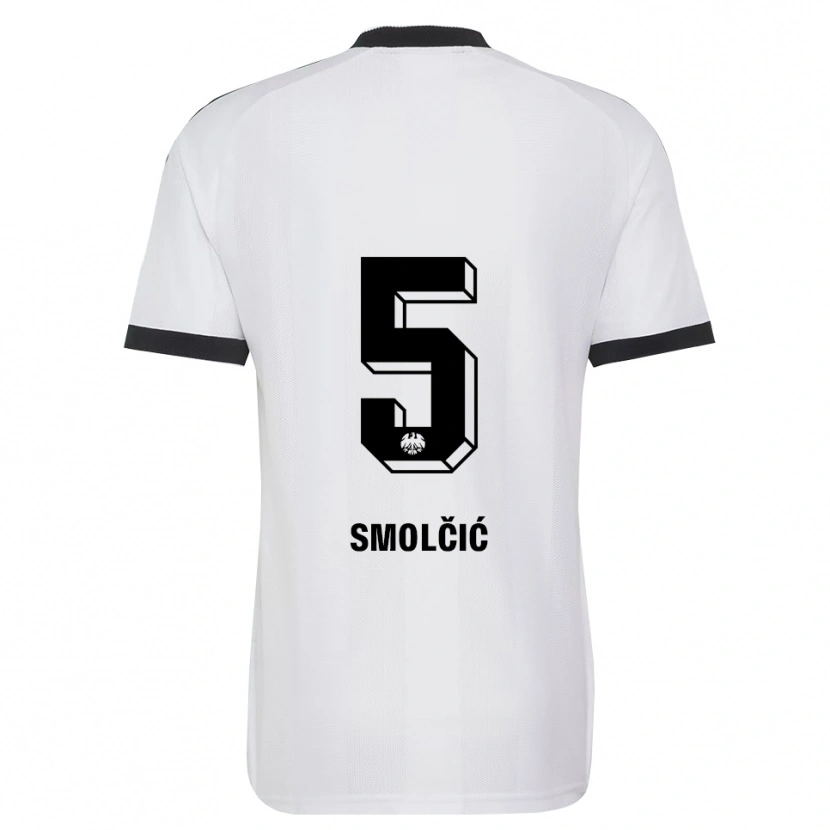 Danxen Dames Hrvoje Smolcic #5 Zwart Wit Uitshirt Uittenue 2026/27 T-Shirt België