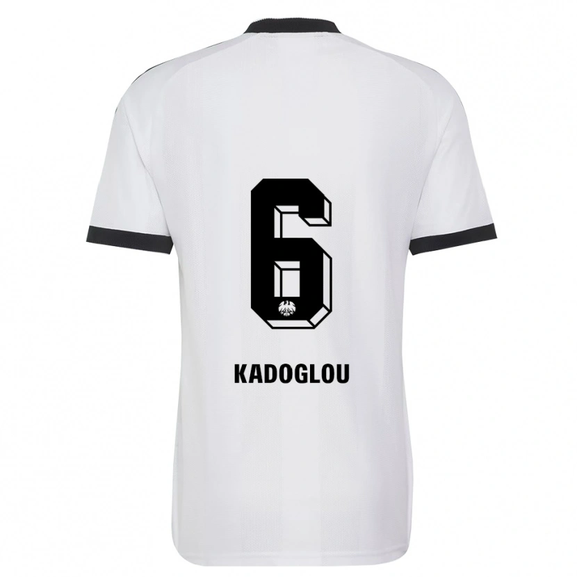 Danxen Dames Alexandros Kadoglou #6 Zwart Wit Uitshirt Uittenue 2026/27 T-Shirt België