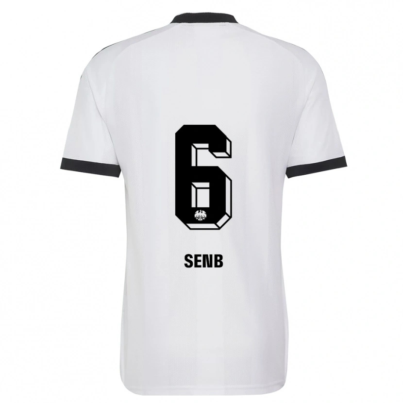 Danxen Dames Elisa Senß #6 Zwart Wit Uitshirt Uittenue 2026/27 T-Shirt België
