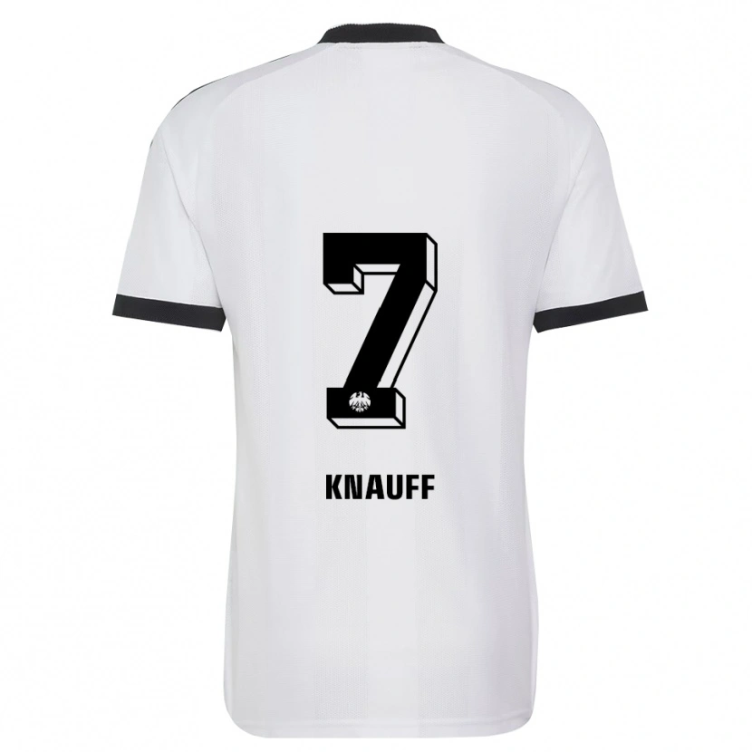 Danxen Dames Ansgar Knauff #7 Zwart Wit Uitshirt Uittenue 2026/27 T-Shirt België