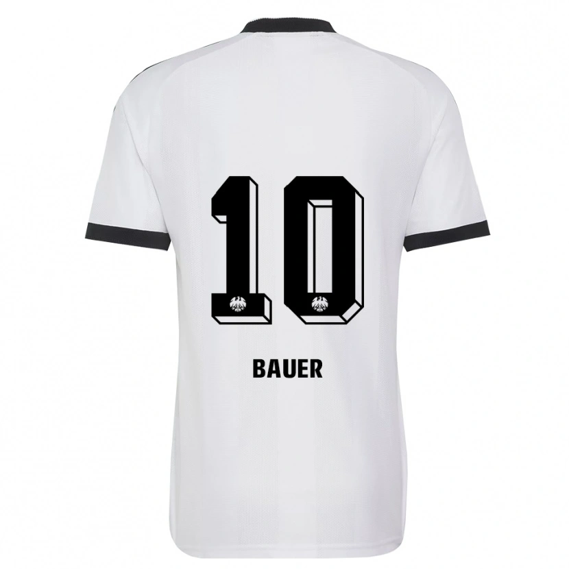 Danxen Dames Jonas Bauer #10 Zwart Wit Uitshirt Uittenue 2026/27 T-Shirt België