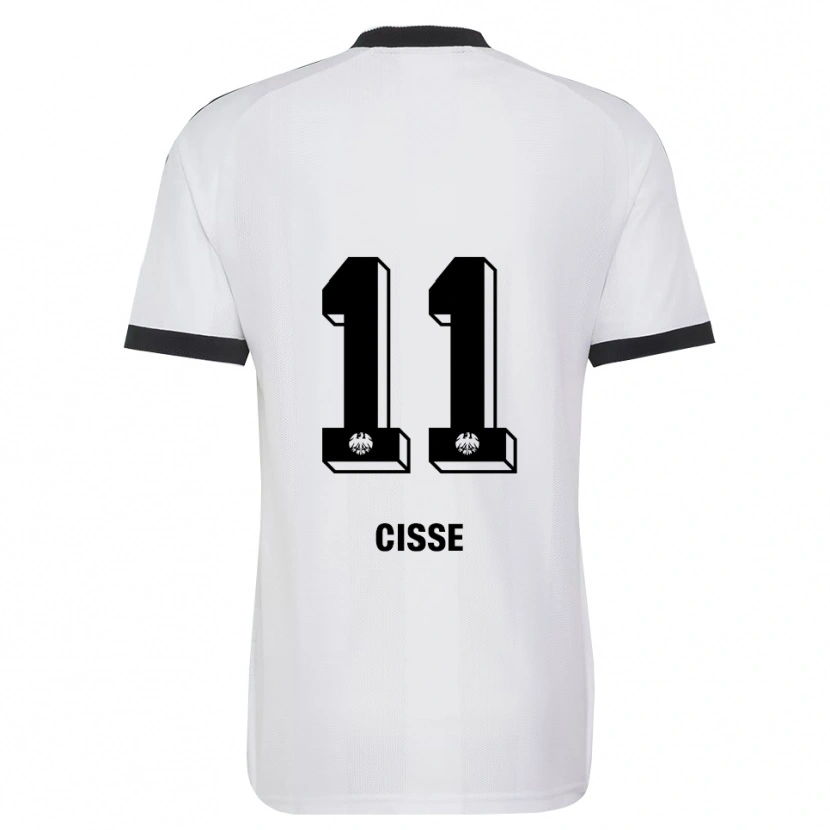 Danxen Dames Cherif Cisse #11 Zwart Wit Uitshirt Uittenue 2026/27 T-Shirt België
