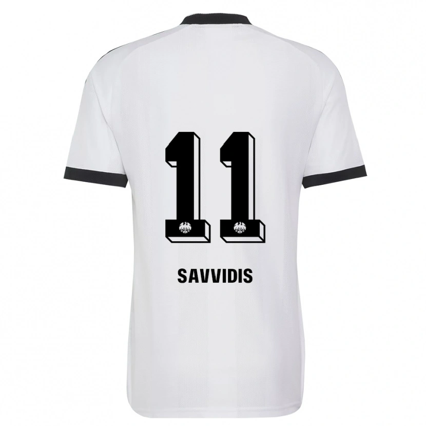 Danxen Dames Rafail Savvidis #11 Zwart Wit Uitshirt Uittenue 2026/27 T-Shirt België