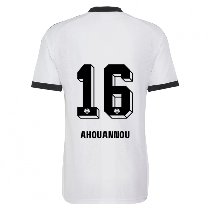 Danxen Dames Yannis Ahouannou #16 Zwart Wit Uitshirt Uittenue 2026/27 T-Shirt België