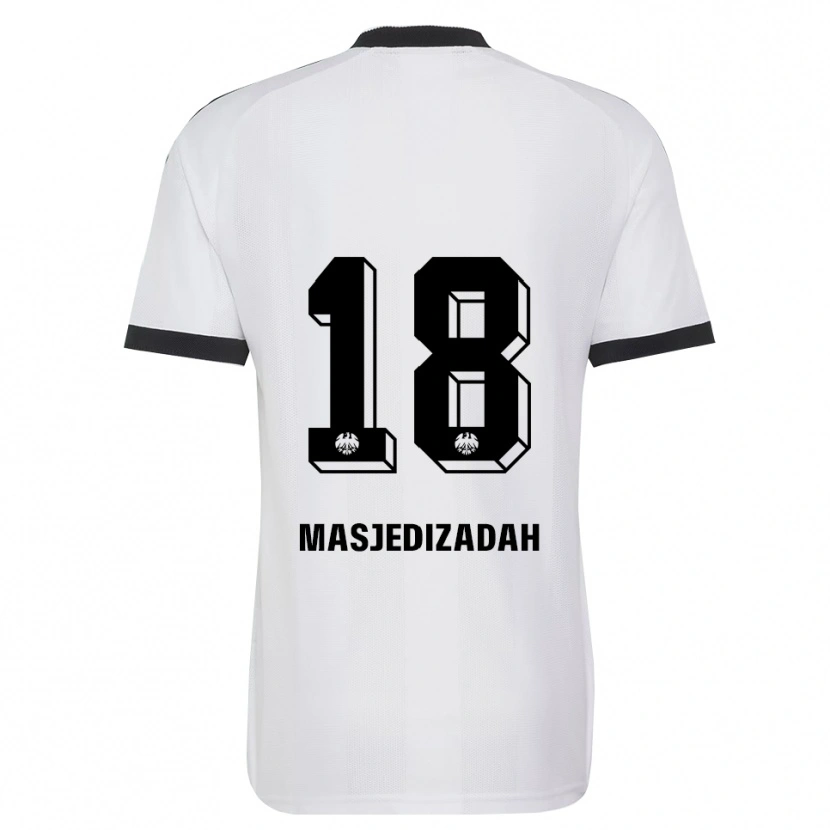 Danxen Dames Abolfazl Masjedizadah #18 Zwart Wit Uitshirt Uittenue 2026/27 T-Shirt België
