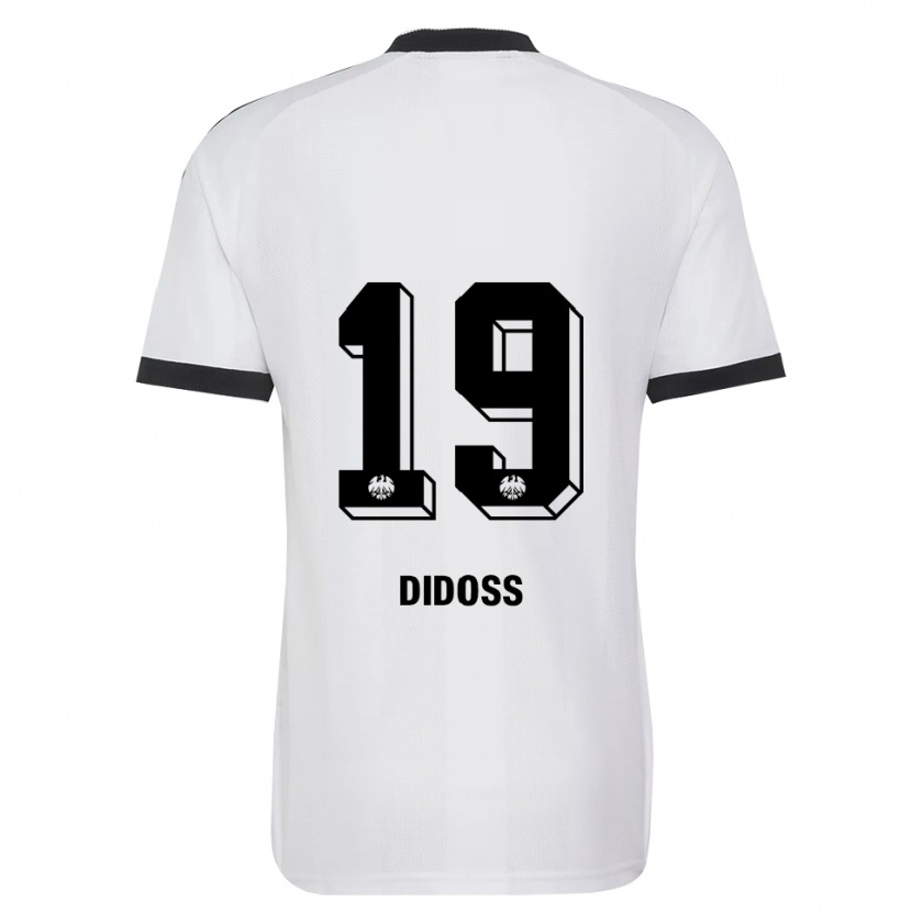 Danxen Dames George Didoss #19 Zwart Wit Uitshirt Uittenue 2026/27 T-Shirt België