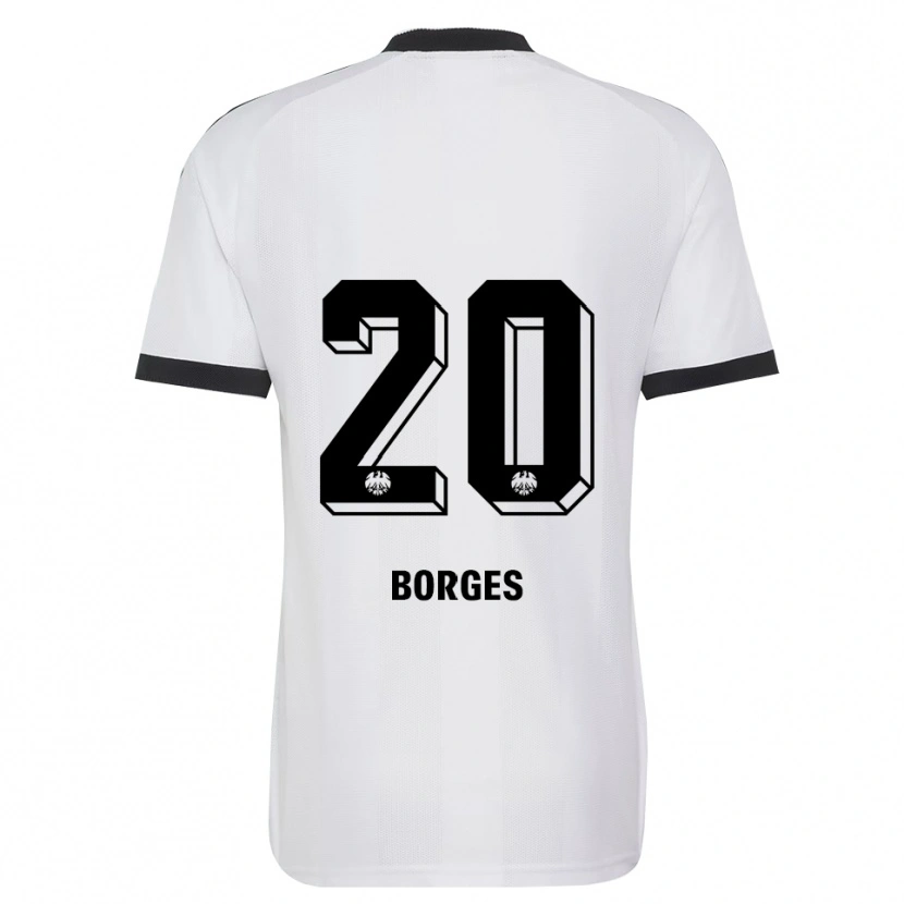 Danxen Dames Gustavo Borges #20 Zwart Wit Uitshirt Uittenue 2026/27 T-Shirt België
