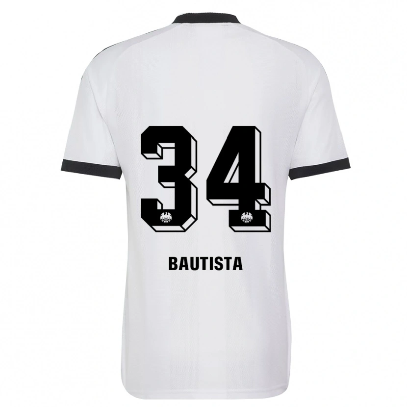 Danxen Dames Davis Bautista #34 Zwart Wit Uitshirt Uittenue 2026/27 T-Shirt België