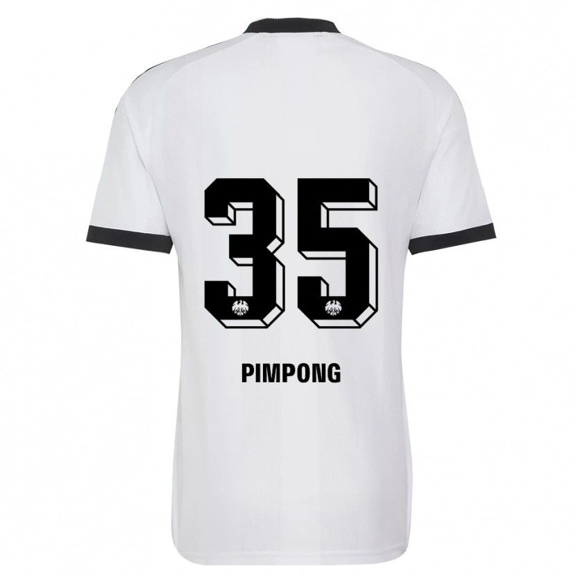 Danxen Dames Malik Pimpong #35 Zwart Wit Uitshirt Uittenue 2026/27 T-Shirt België