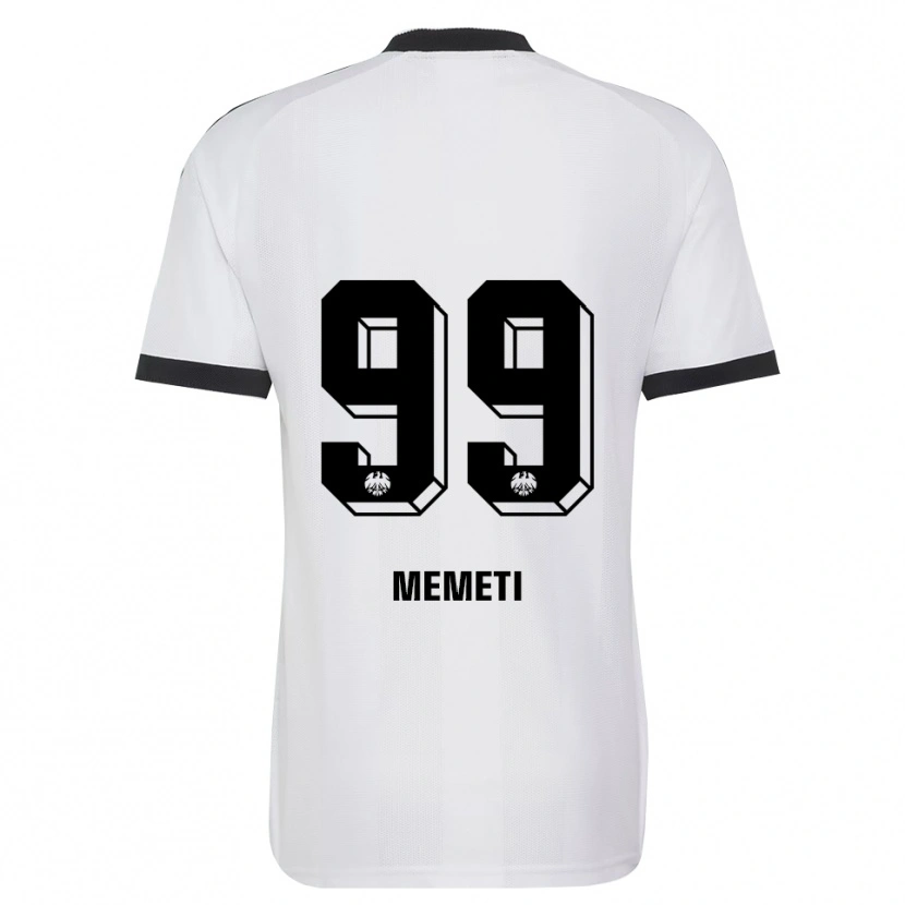 Danxen Dames Ereleta Memeti #99 Zwart Wit Uitshirt Uittenue 2026/27 T-Shirt België