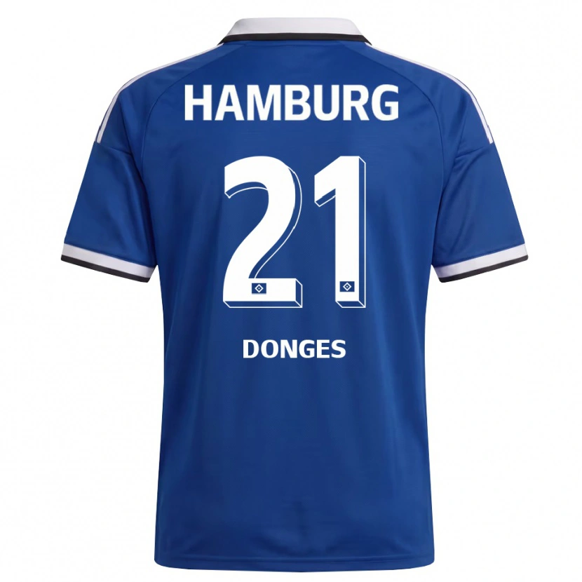 Danxen Dames Jaqueline Dönges #21 Wit Blauw Uitshirt Uittenue 2026/27 T-Shirt België
