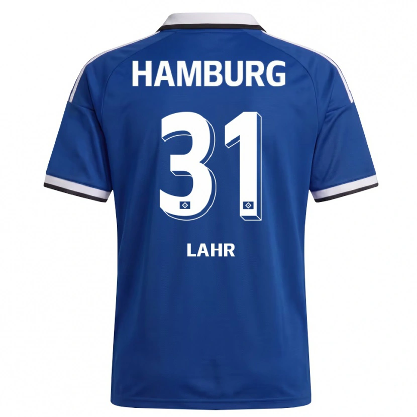 Danxen Dames Jobina Lahr #31 Wit Blauw Uitshirt Uittenue 2026/27 T-Shirt België