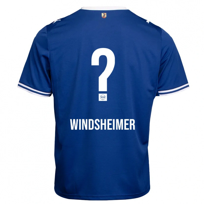 Danxen Dames Tim Windsheimer #0 Koninklijk Blauw Wit Uitshirt Uittenue 2026/27 T-Shirt België