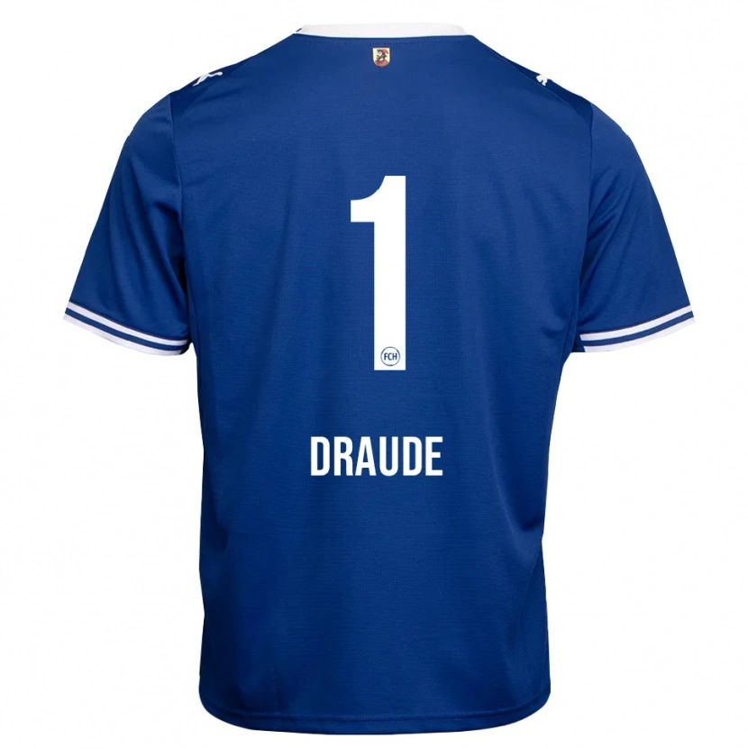 Danxen Dames Michel Draude #1 Koninklijk Blauw Wit Uitshirt Uittenue 2026/27 T-Shirt België