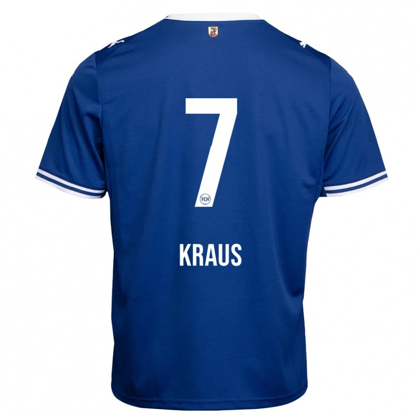Danxen Dames Sabrina Kraus #7 Koninklijk Blauw Wit Uitshirt Uittenue 2026/27 T-Shirt België