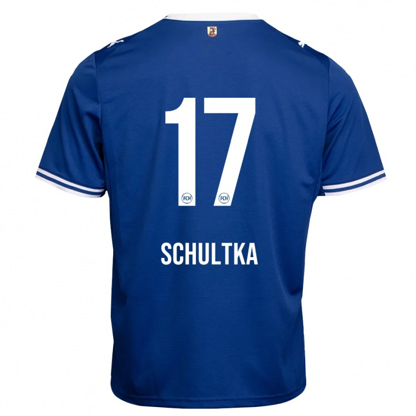 Danxen Dames Silas Schultka #17 Koninklijk Blauw Wit Uitshirt Uittenue 2026/27 T-Shirt België