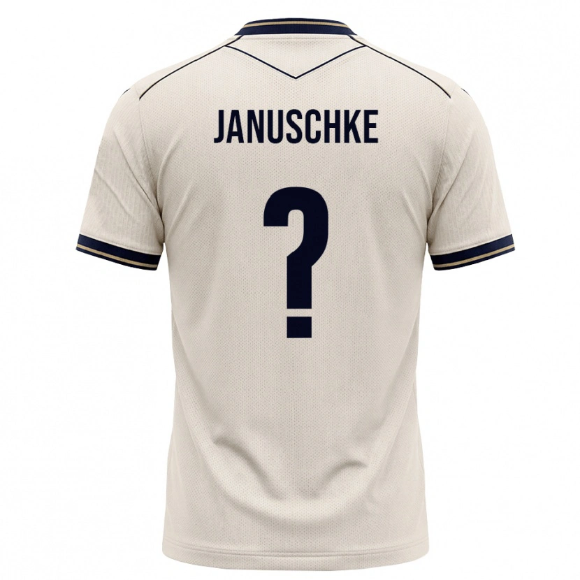 Danxen Dames Tim Januschke #0 Off-White Inktblauw Uitshirt Uittenue 2026/27 T-Shirt België