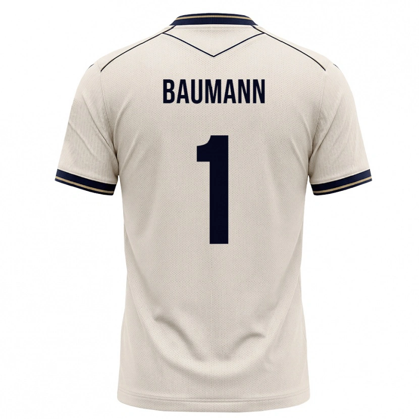 Danxen Dames Oliver Baumann #1 Off-White Inktblauw Uitshirt Uittenue 2026/27 T-Shirt België