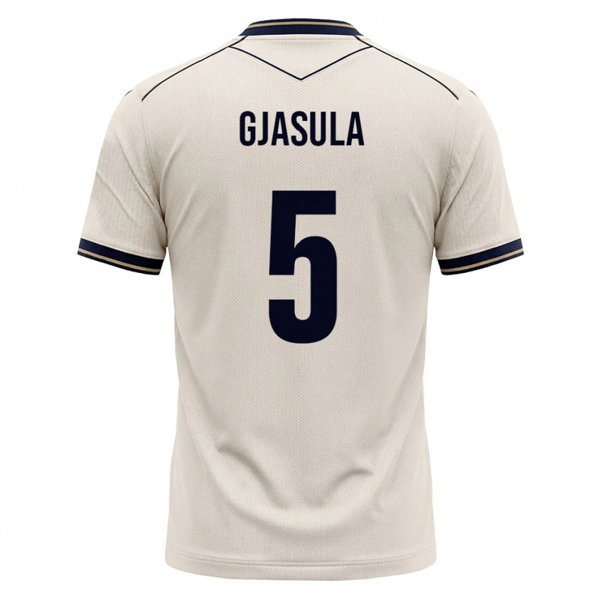 Danxen Dames Klaus Gjasula #5 Off-White Inktblauw Uitshirt Uittenue 2026/27 T-Shirt België