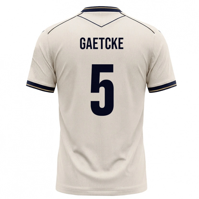 Danxen Dames Magnus Gaetcke #5 Off-White Inktblauw Uitshirt Uittenue 2026/27 T-Shirt België