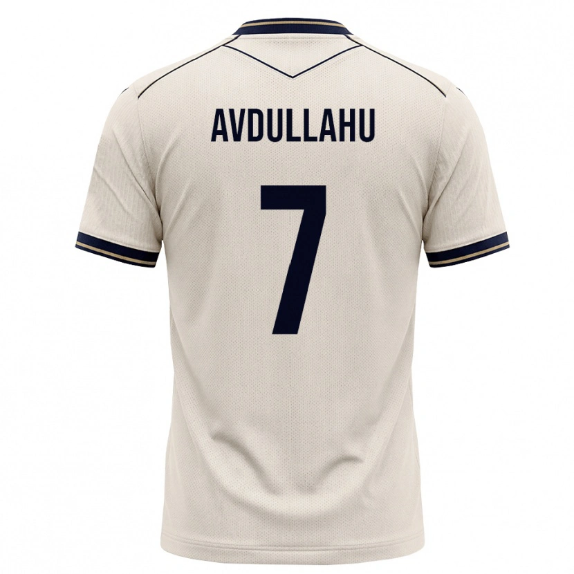 Danxen Dames Leon Avdullahu #7 Off-White Inktblauw Uitshirt Uittenue 2026/27 T-Shirt België
