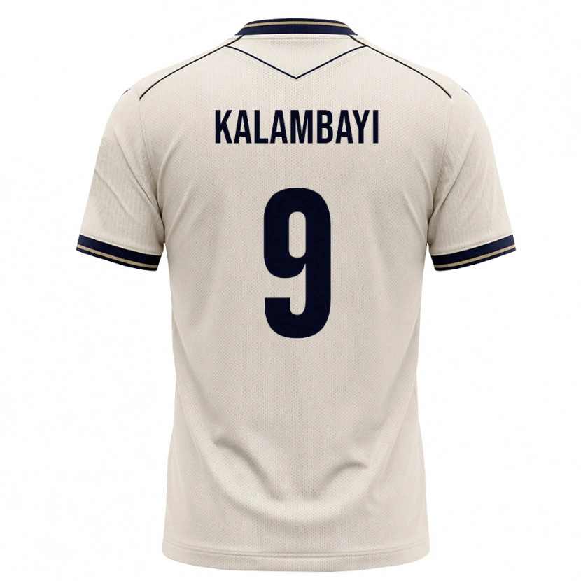 Danxen Dames Simon Kalambayi #9 Off-White Inktblauw Uitshirt Uittenue 2026/27 T-Shirt België