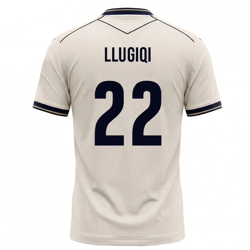 Danxen Dames Arian Llugiqi #22 Off-White Inktblauw Uitshirt Uittenue 2026/27 T-Shirt België