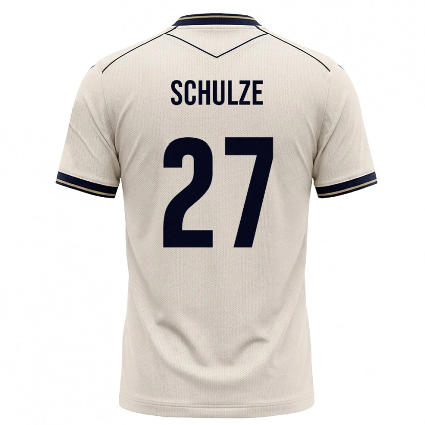 Danxen Dames Louis Schulze #27 Off-White Inktblauw Uitshirt Uittenue 2026/27 T-Shirt België