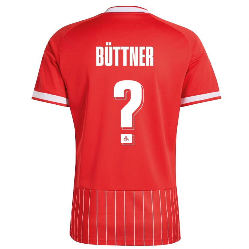 Danxen Dames Lasse Büttner #0 Rood Wit Groen Uitshirt Uittenue 2026/27 T-Shirt België